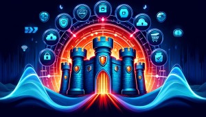 A fortress, symbolizing web security in Palm Beach