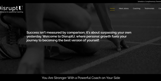 DisruptU website designed by Grassroots Consulting