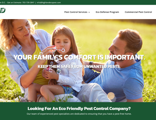 Highland Eco Pest Control Website & Local SEO