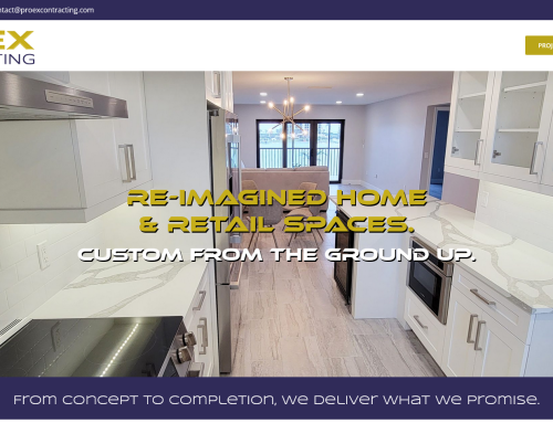 ProEx Contracting: General Contractor Website Design